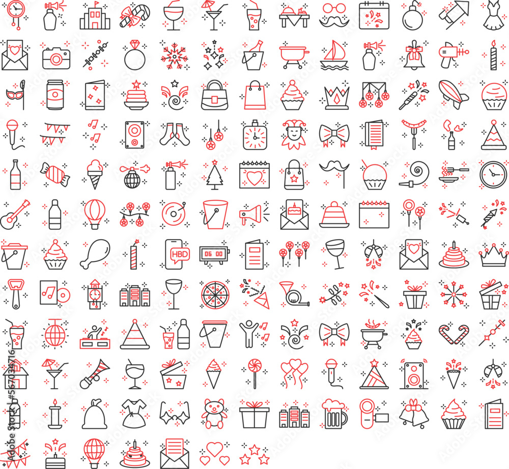 Party and celebration icons set, party vector icons, party icons pack, new year icons pack, event icons set, celebration icons set, vector icons set, icons set, party line dual icons pack Party and celebration icons set, party vector icons, party icons pack, new year icons pack, event icons set, celebration icons set, vector icons set, icons set, party line dual icons pack