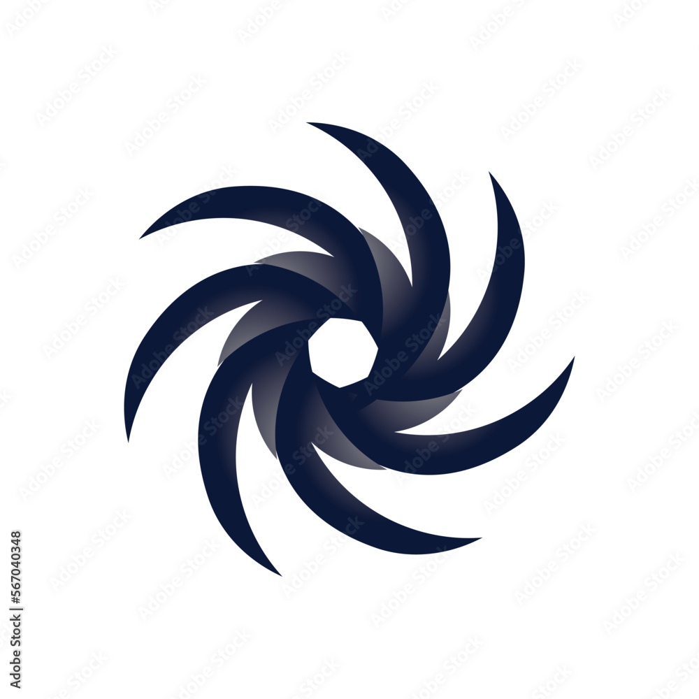 Vortex logo symbol icon illustration Vortex logo symbol icon illustration