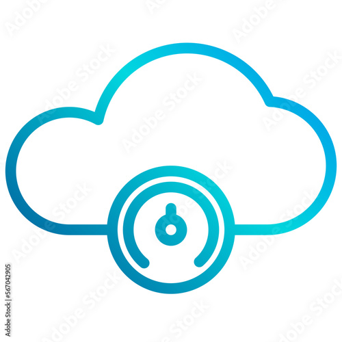 Atmospheric line icon
