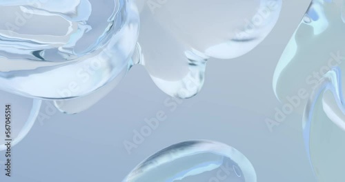 Abstract background of water waves, waves, water ripples, moving colorful liquid paint. Colorful water liquid waves. Beautiful liquid art 3D Abstract Design