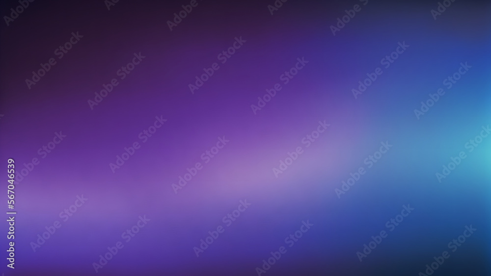 Fototapeta premium Dark purple blue gradient background, Illustration generativ ai