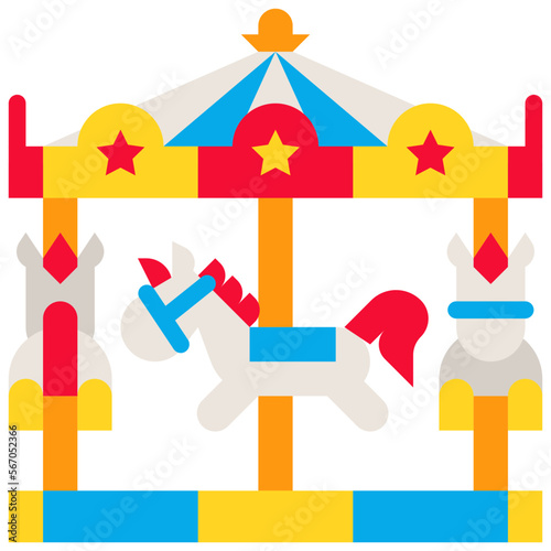 carousel flat icon
