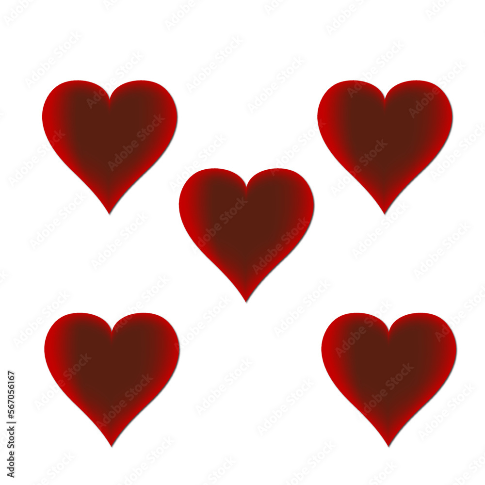 red heart background - valentine's day red heart background - valentine's day