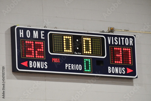 Scoreboard photo