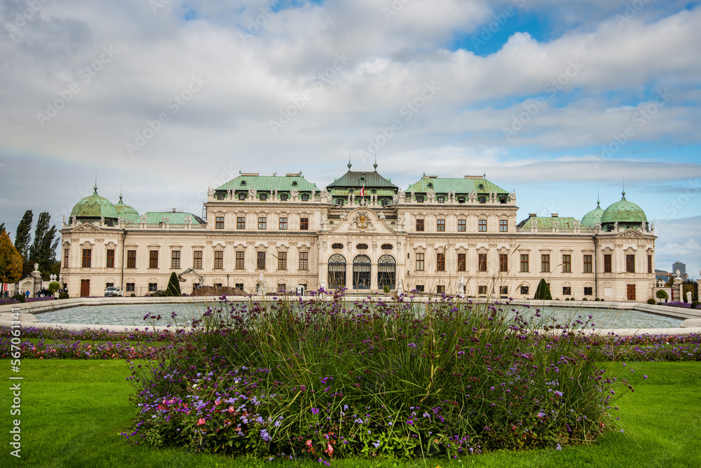 The Belvedere is a historic building complex in Vienna, Austria