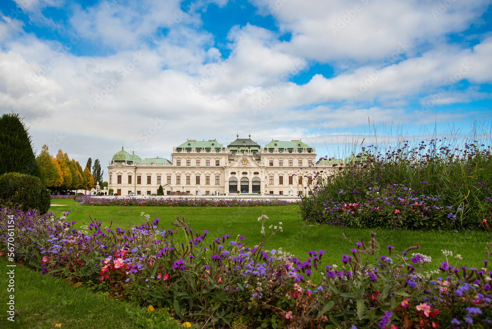 The Belvedere is a historic building complex in Vienna, Austria The Belvedere is a historic building complex in Vienna, Austria