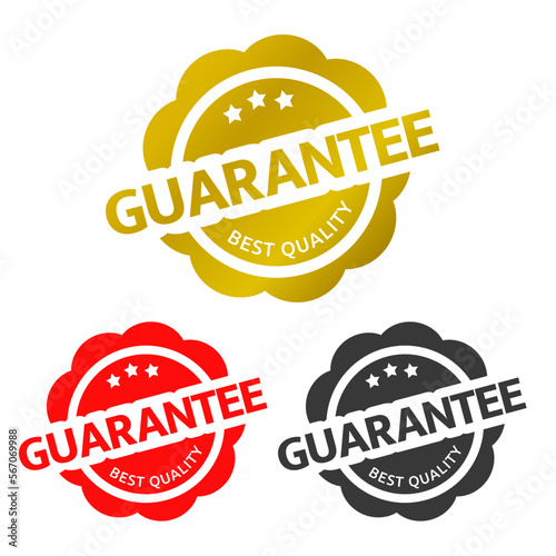 collection of guarantee stamps