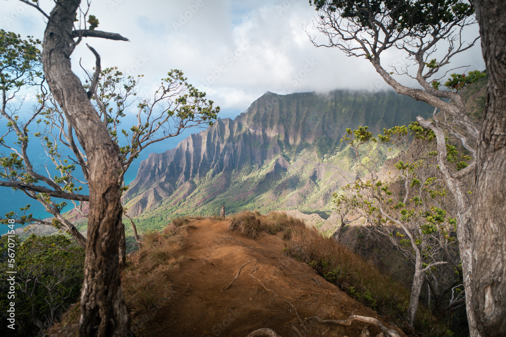 Na Pali Coast State Park on Kauai, Hawaii Na Pali Coast State Park on Kauai, Hawaii