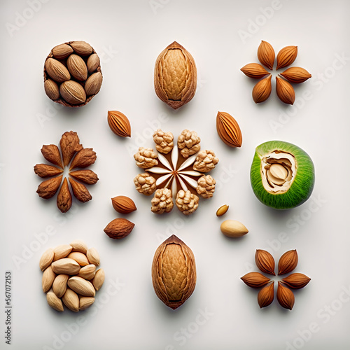 collection of nuts