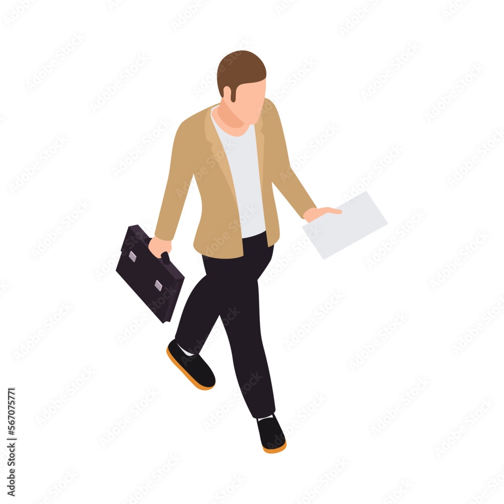 Teamwork Briefcase Man Composition Teamwork Briefcase Man Composition