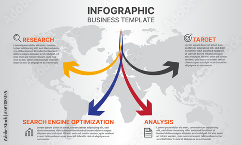 Infographic design template with place for your text. Vector illustration.