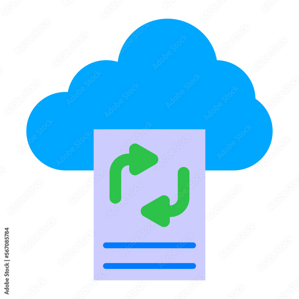 Backup File Flat Icon Backup File Flat Icon