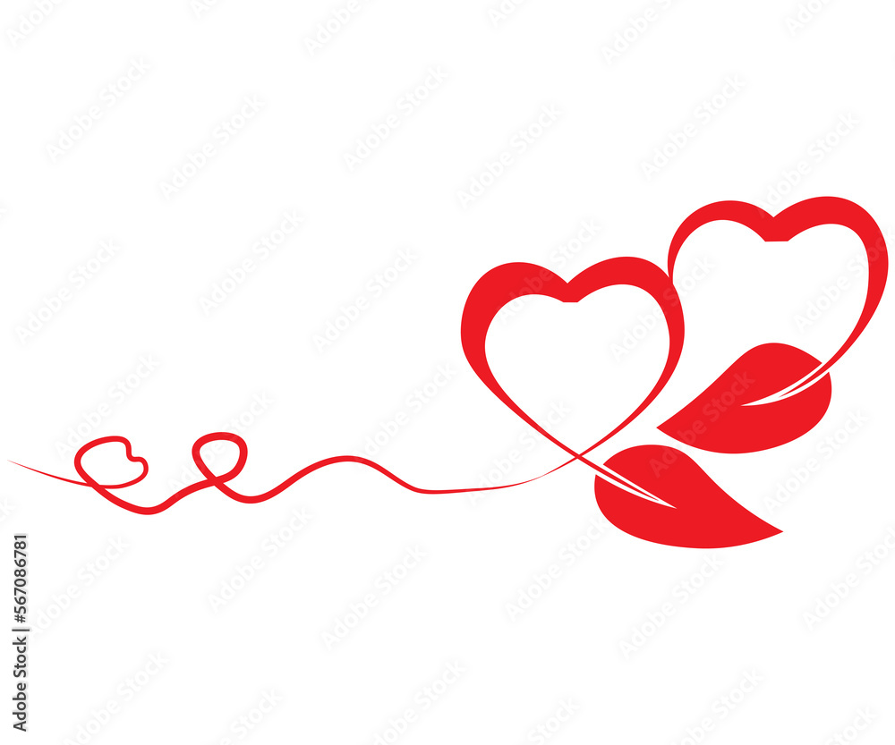 valentine's day love heart passion