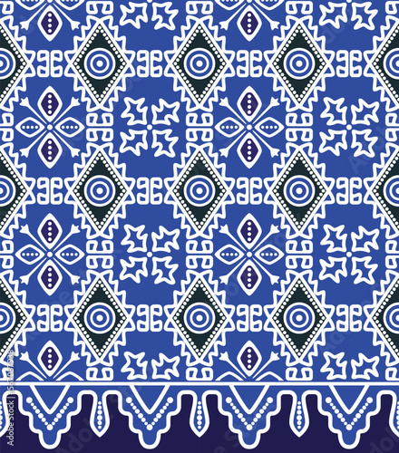 Wamilahan, Banten, Java Island, Indonesia Batik Traditional Java - Vector