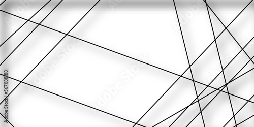 Abstract lines in black and white tone of many squares and rectangle shapes on white background. Metal grid isolated on the white background. nervures de feuilles mortes, fond rectangle and geometric	