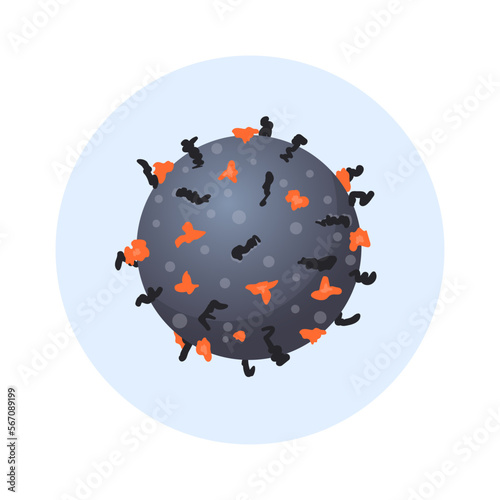 Virus Core Round Composition