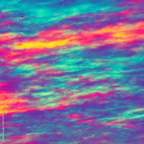Neon Sky Backgrounds  Generative AI 