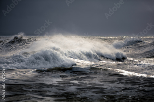 Fototapeta Naklejka Na Ścianę i Meble -  stormy sea waves