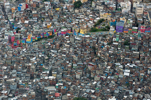Rocinha favela, Rio de Janeiro, Brazil. photo