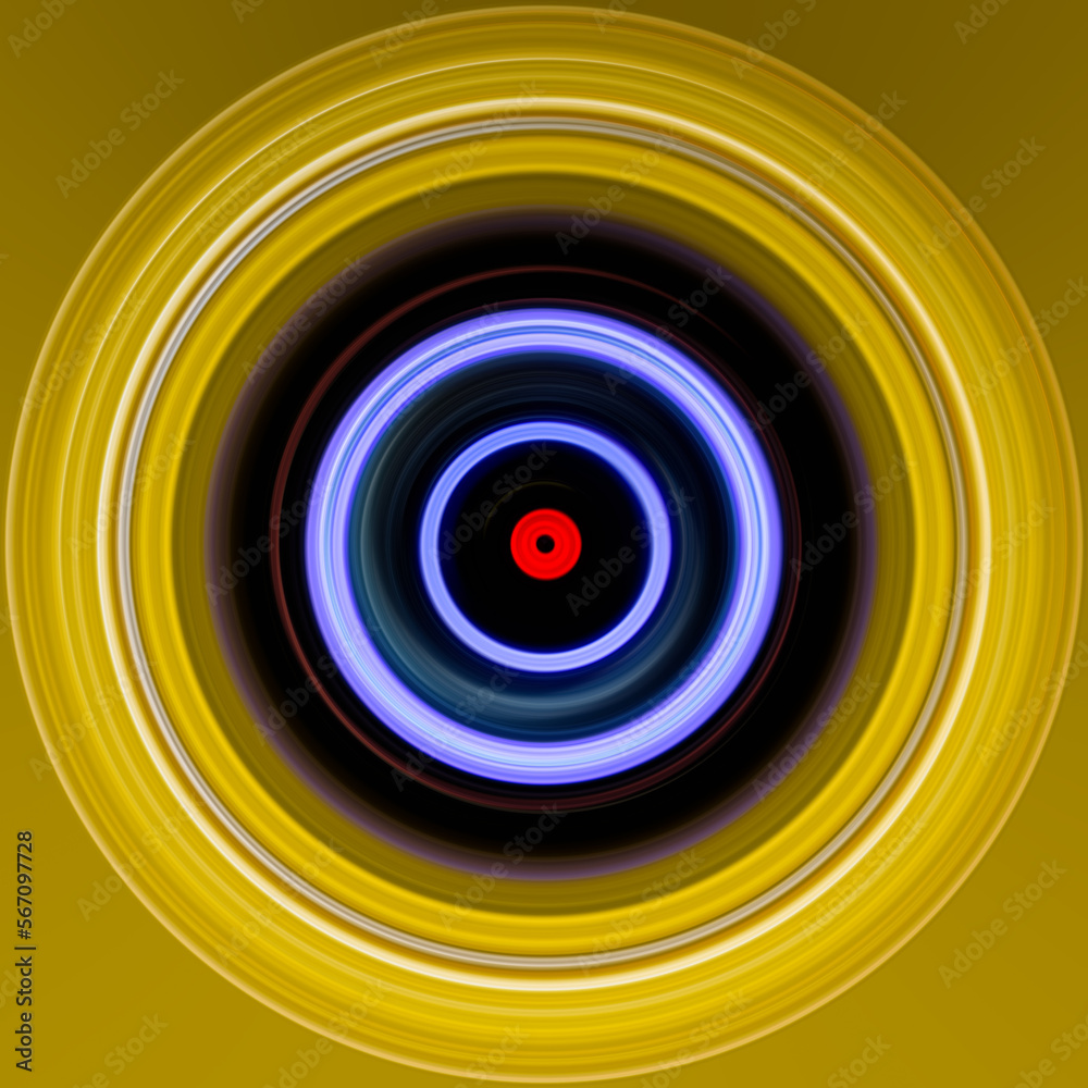 abstract colored circle lines motion blurred abstract colored circle lines motion blurred