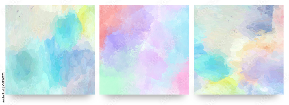 IG Instagram background watercolor art abstract, purple, blue, pastel, pink