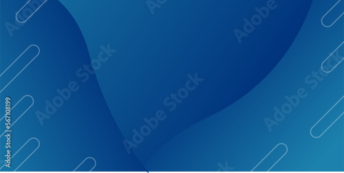 Abstract blue color background. Dynamic shapes composition. Vector illustration