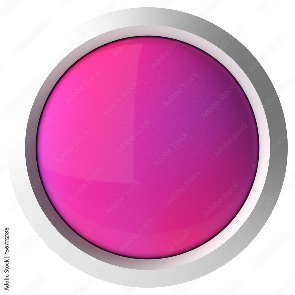 3D button. Empty button. 3D illustration. 3D button. Empty button. 3D illustration.