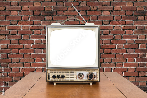 Vntage portable television ...