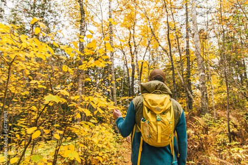 Autumn hike in Minnesota