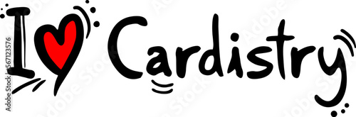 I love Cardistry message