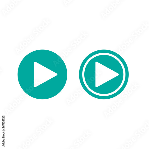 Play icons in circle. Film or Media icon flat. button. pictogram Free Download Play icons in circle. Film or Media icon flat. button. pictogram - GFXLoad