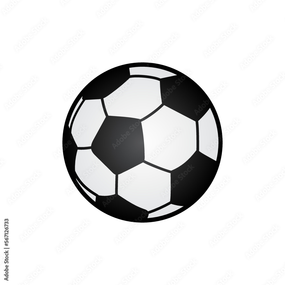 Soccer ball isolated on white background Soccer ball isolated on white background