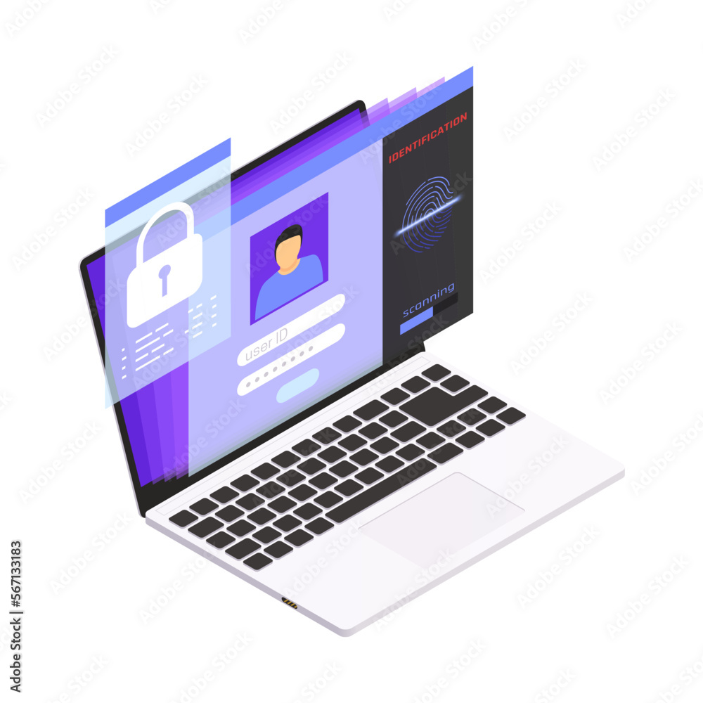 Laptop User Identification Composition Laptop User Identification Composition