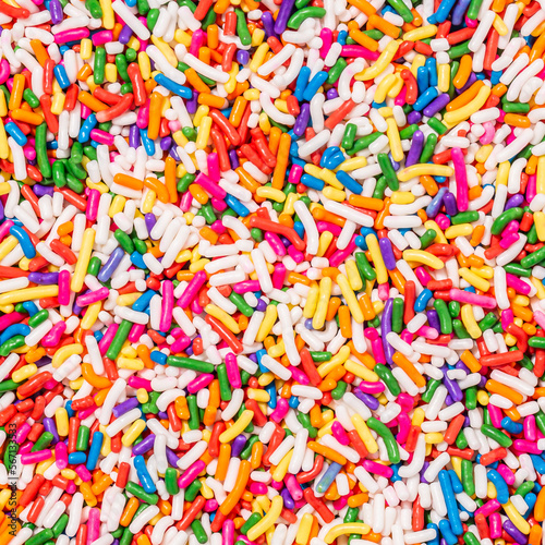 Multi Colored Sprinkles Texture 