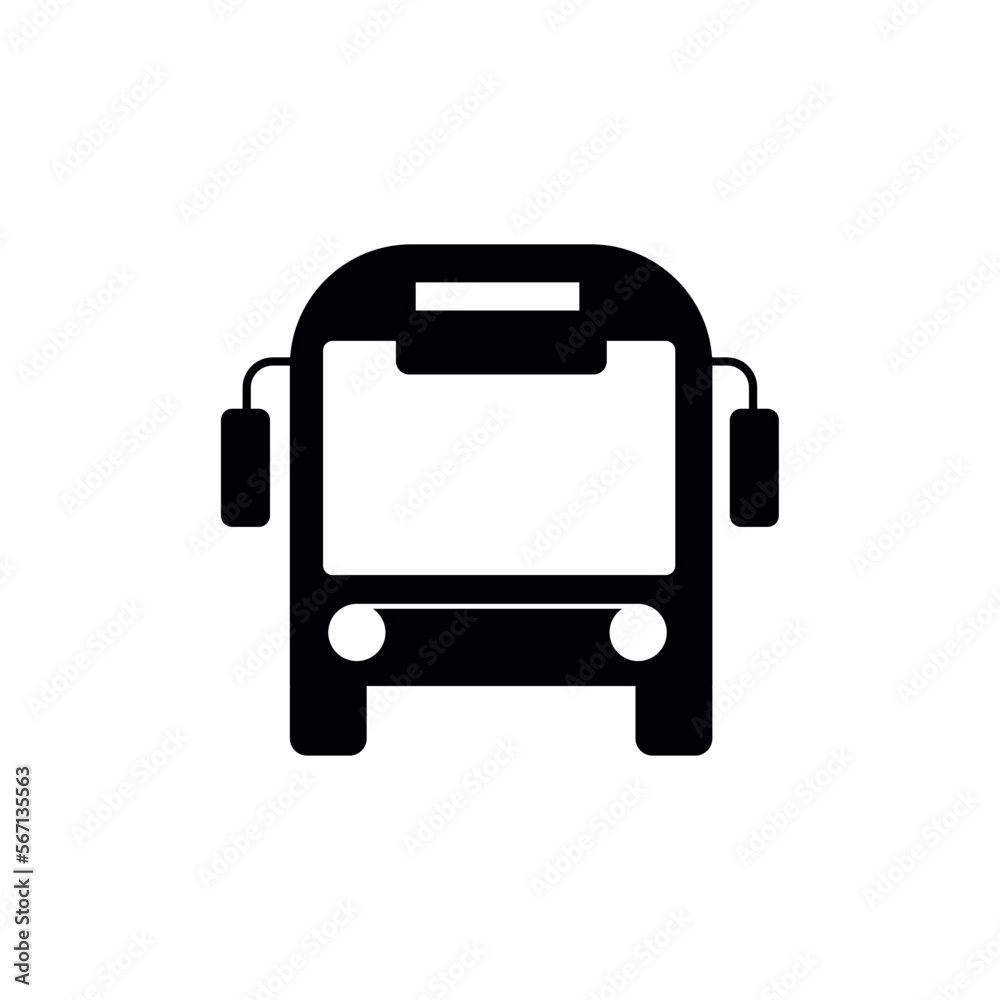 Bus icon in flat style. Bus vector illustration on white isolated background. Bus transportation business concept. Illustration
Bus icon in flat style. Bus vector illustration on white isolated background. Bus transportation business concept. Illustration