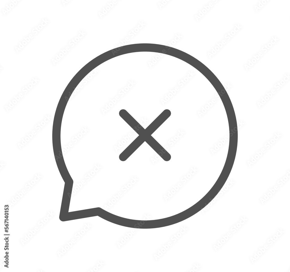 Reject related icon outline and linear vector. Reject related icon outline and linear vector.