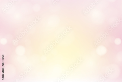 texture overlay abstract spring bokeh in yellow and pink