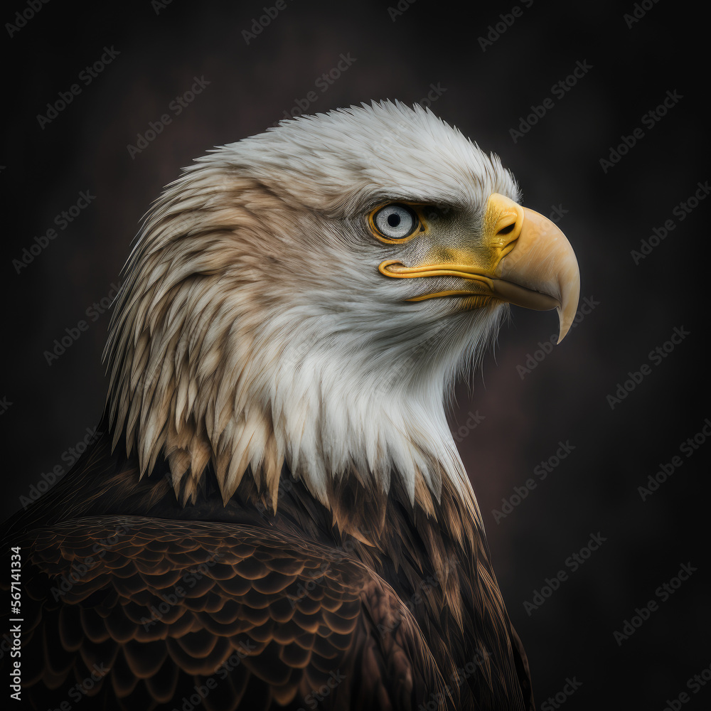 Obraz premium Bald Eagle Portrait