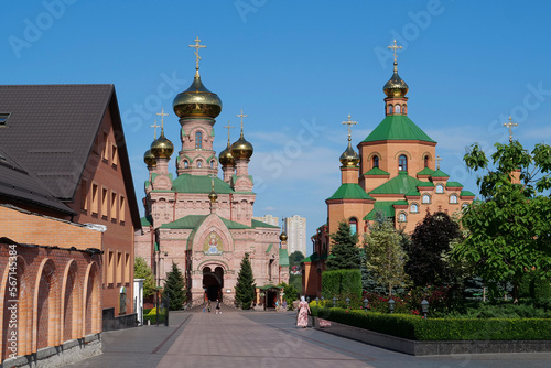 Holy Intercession Monastery, Goloseevsky Hermitage in Kyiv city, Ukraine