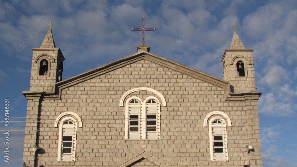 Fototapeta premium Igreja de tijolos