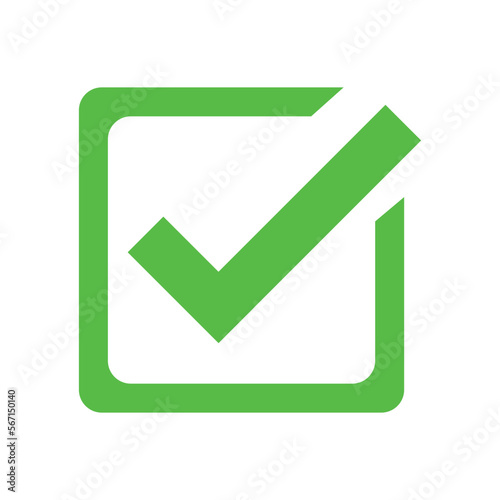 green check mark sign