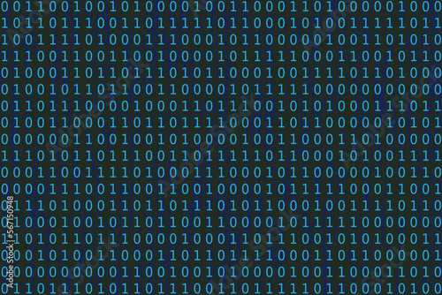 Program datum background. Programming binary coding. Matrix