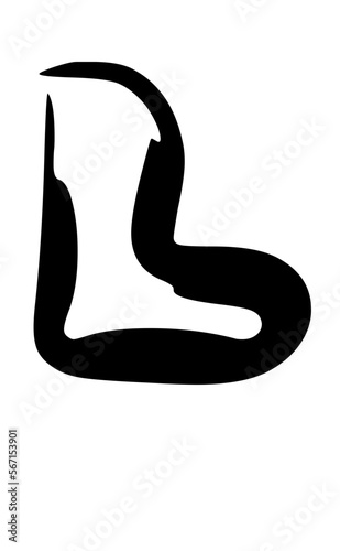 Rough Hand Drawn Fat Rounded Font Type