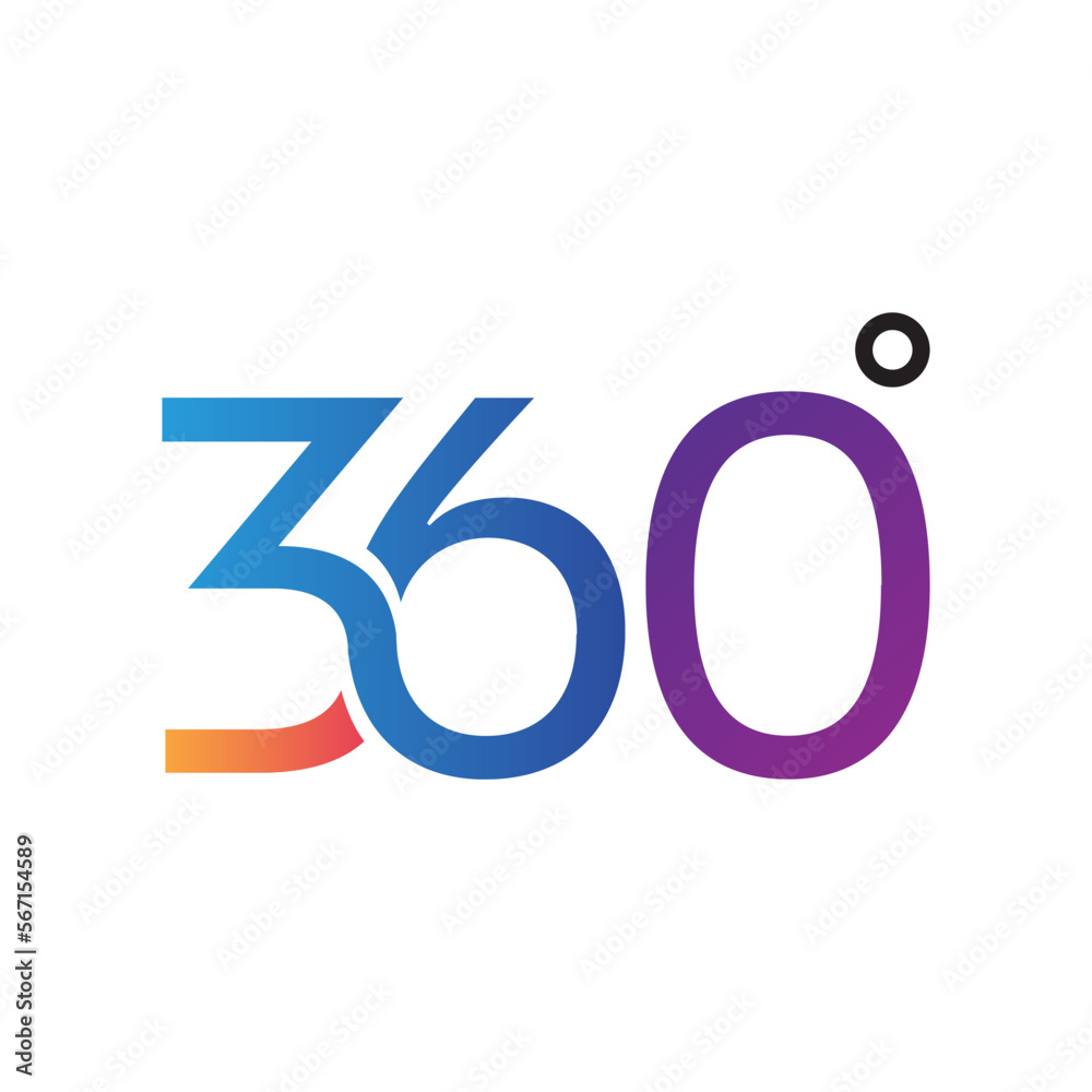 360 degree vector logo design template 360 degree vector logo design template
