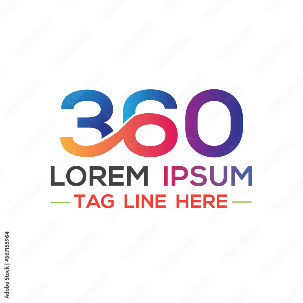 360 degree logo design vector template 360 degree logo design vector template