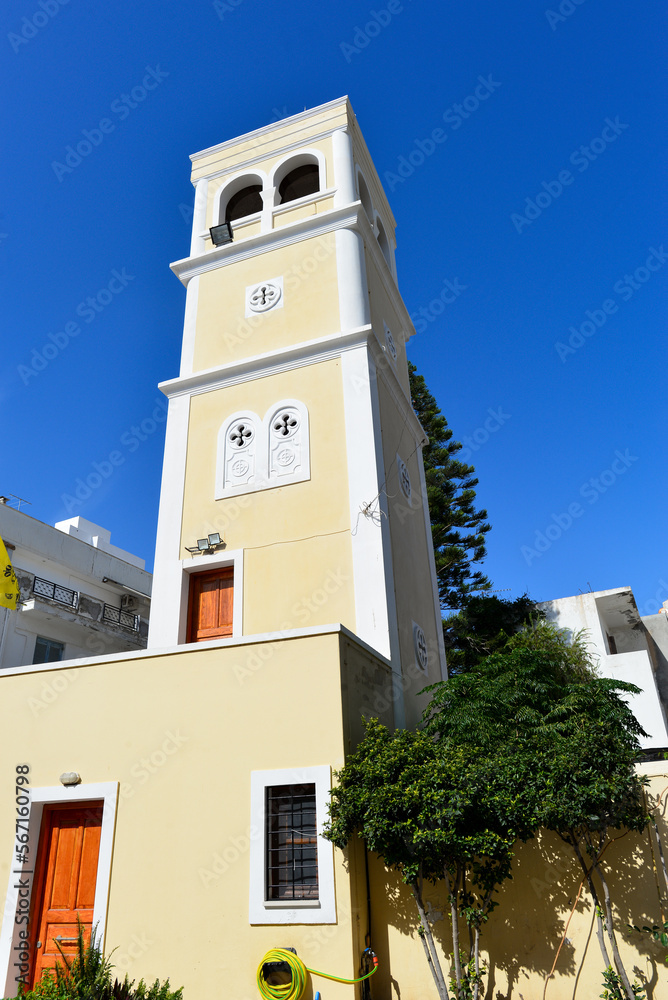 Obraz premium Agios Nikolaos Kirche in Ierapetra, Südkreta, Griechenland