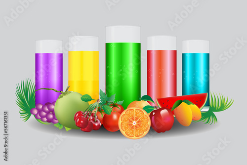 mixed fruit juice