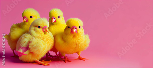 Pop fluffy chicken in brigh...