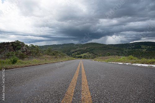 road to the mountains