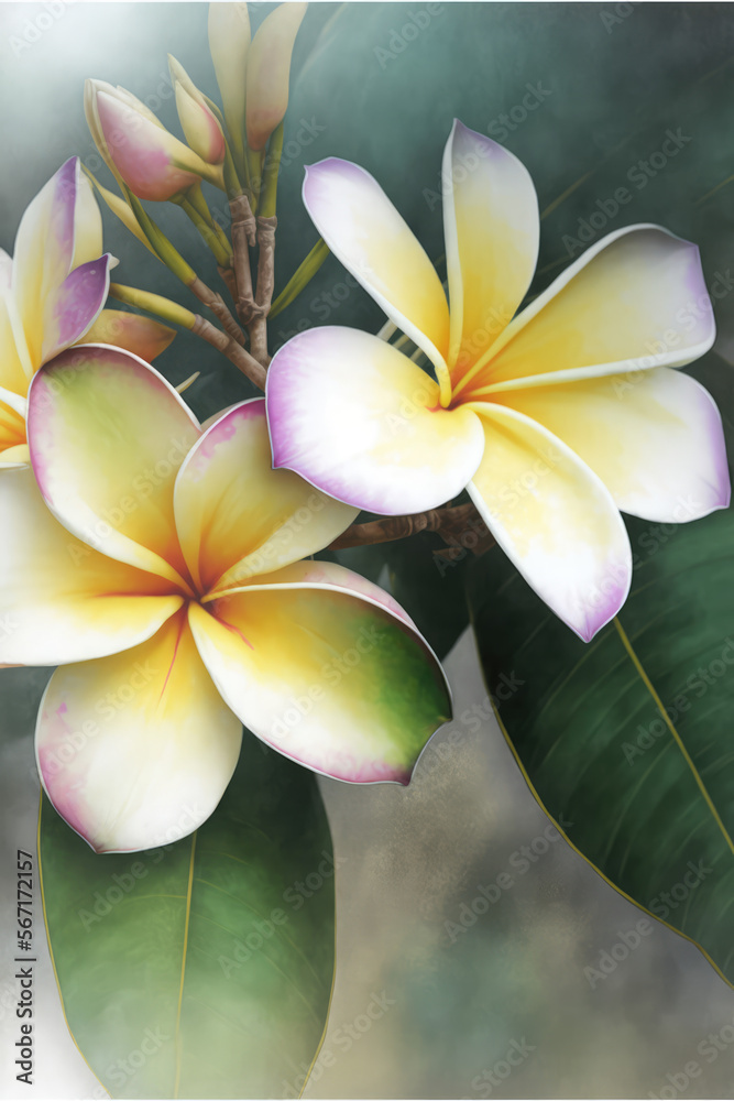 Flor de mayo, Lei flower, Plumeria frangipani, beautiful flower